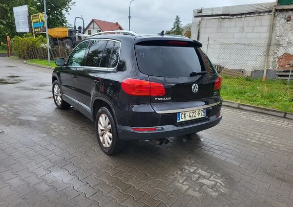 Volkswagen Tiguan cena 26500 przebieg: 227300, rok produkcji 2012 z Legnica małe 56